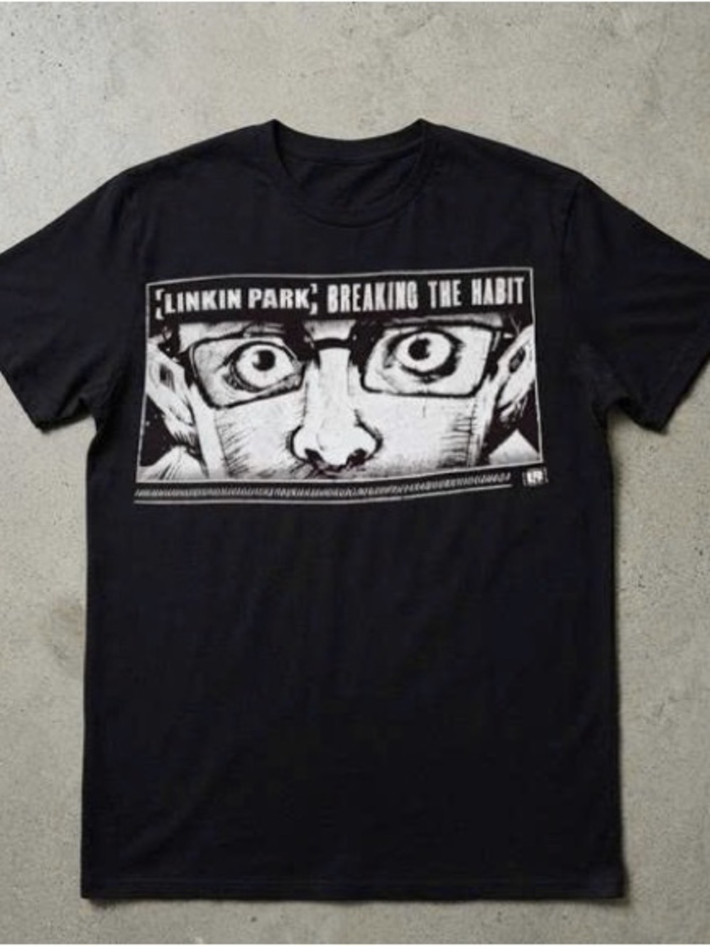 Black Linkin Park 'Breaking The Habit' Graphic Tee